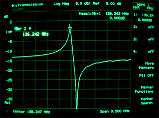 135M crystal frequency